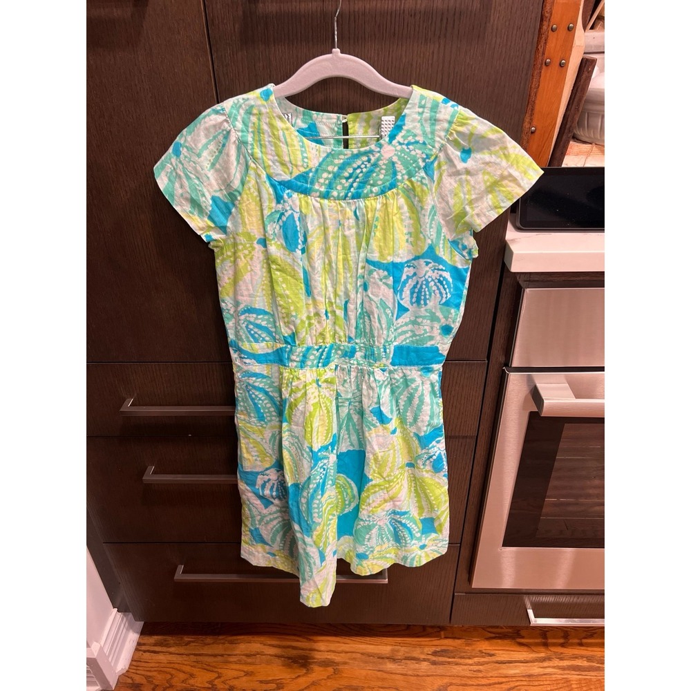 Lilly pultizer flowy dress girls 14‎